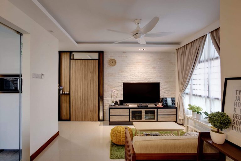 "HDB Design– A COZY NEST @ SENJA ROAD - "