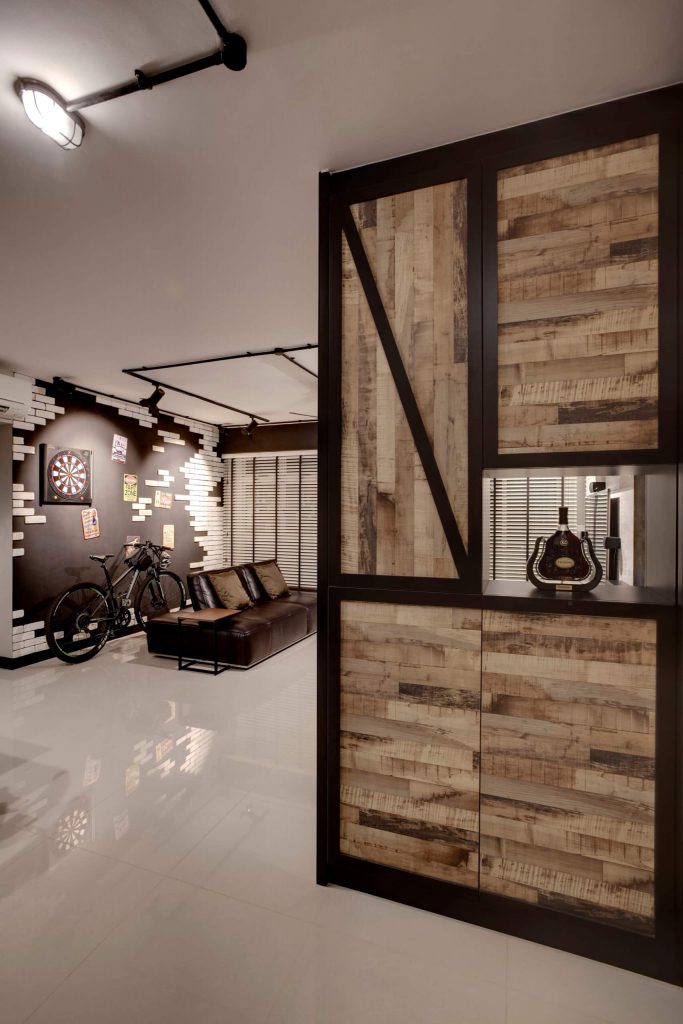 "HDB Design — WAREHOUSE CHIC @ PUNGGOL DRIVE - 3"