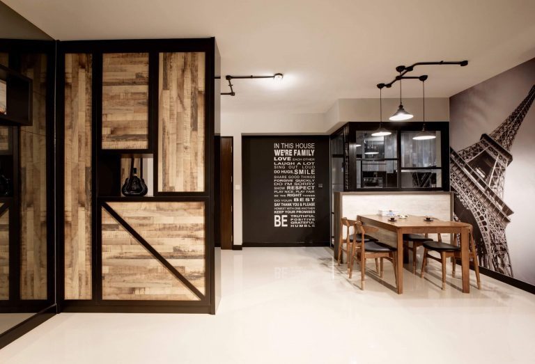 "HDB Design– WAREHOUSE CHIC @ PUNGGOL DRIVE - 2"