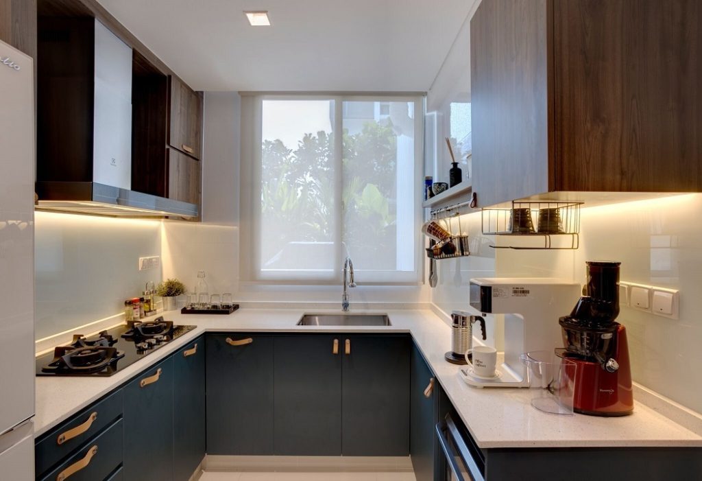Elegant 3-room HDB Kitchen Design Inspirations in Singapore - Space Factor