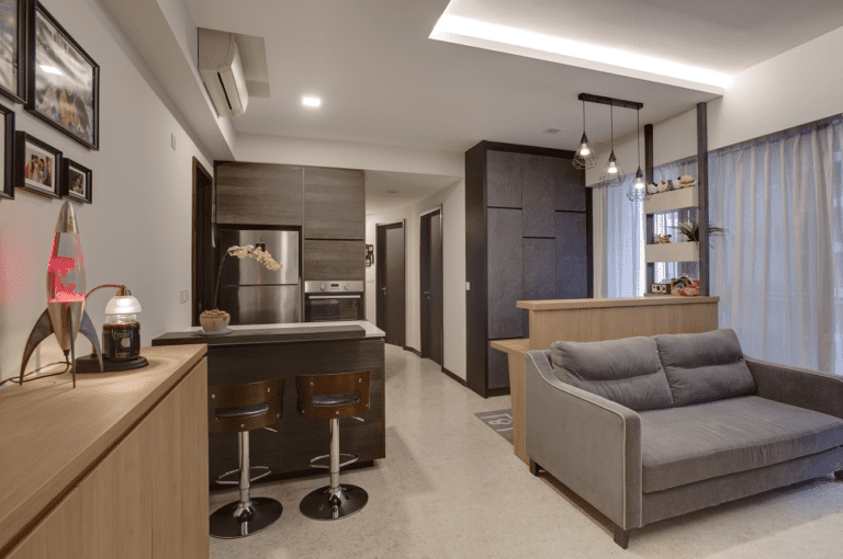 "HDB Design– DRAMATIC CONTRAST @ URBAN OASIS - 3"