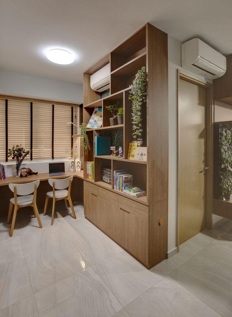 Full-length Self Interior Design with indoor plants