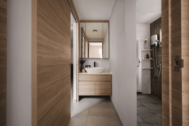 "HDB Design– SIMPLE REFINEMENT @ MEI LING ST - 4"