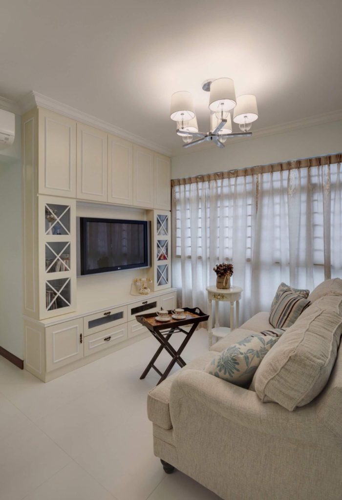 Beautiful Living Room at Punggol Central, Singapore