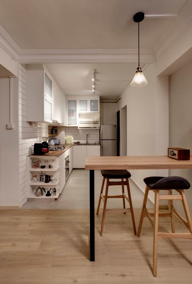Mid-century modern kitchen design