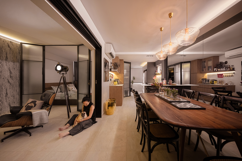 "HDB Design– EARTHY MODERN @ EUNOS - 47"