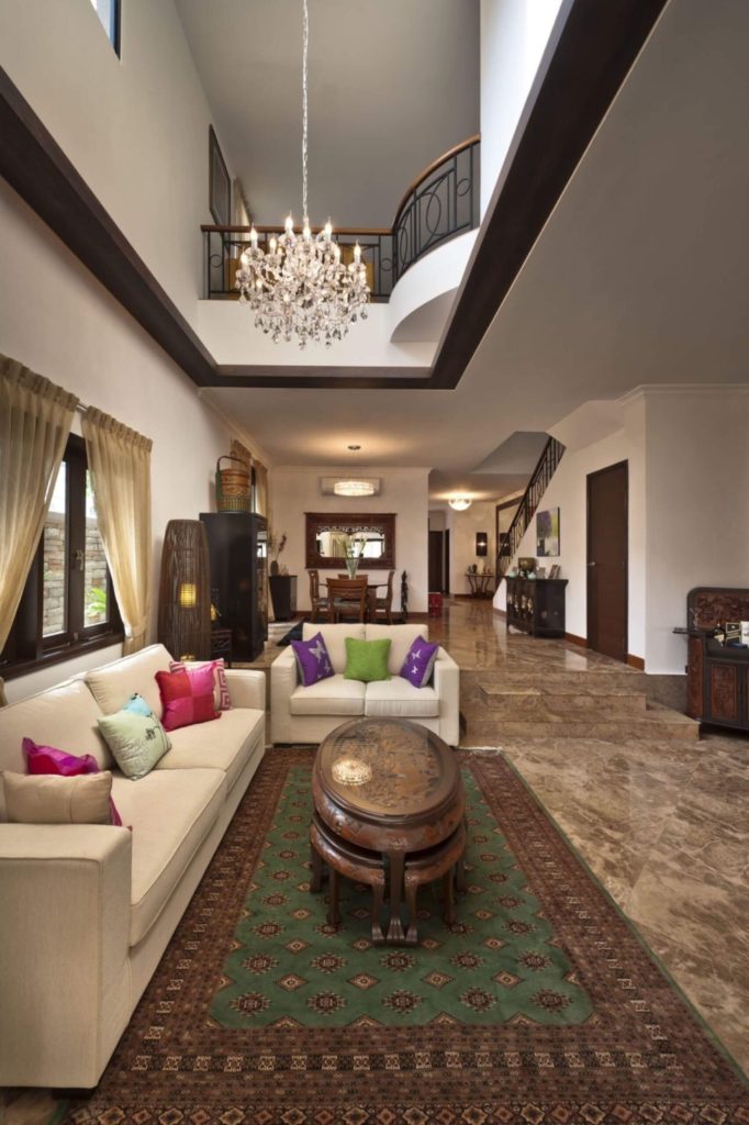 Luxuriously designed landed home living room