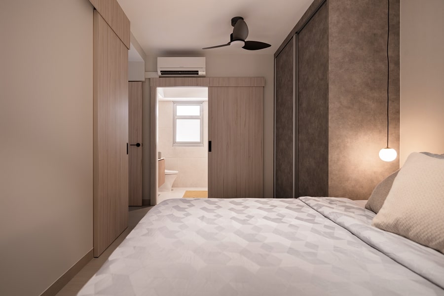Cosy scandinavian bedroom