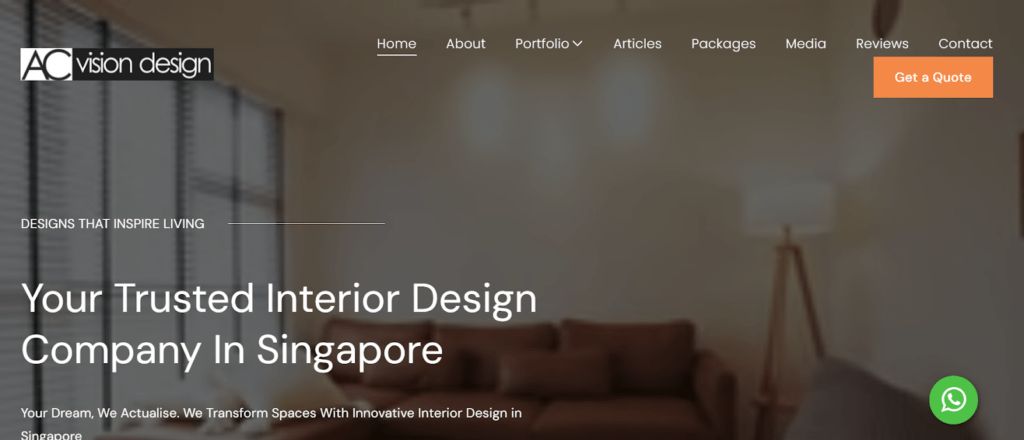 Best Interior Designer AC Vision Design