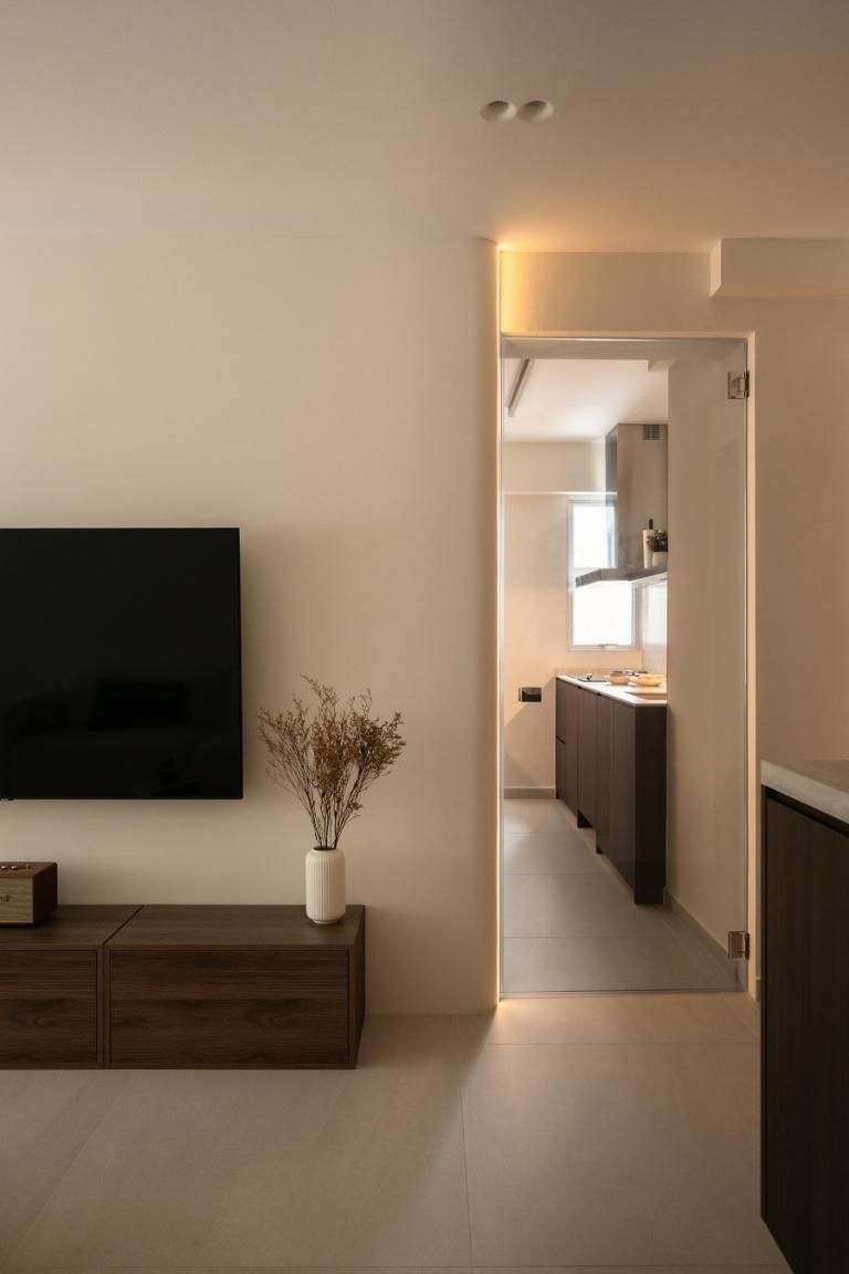 "HDB Design– JAPANDI MODERN @ GHIM MOH - 2"